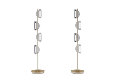 MANTA - LED glass floor lamp by Paolo Castelli - view 2